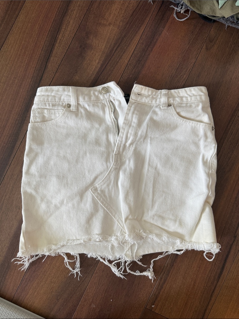 Forever21 mini denim skirt